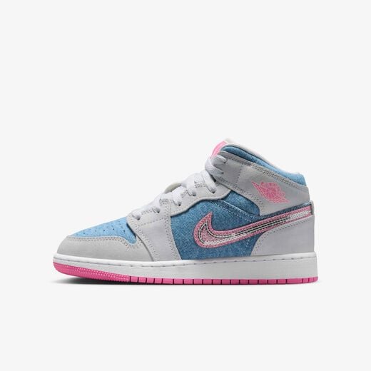Jordan Kids-JRDN, Air Jordan 1 Mid SE, Older Kids' Shoes