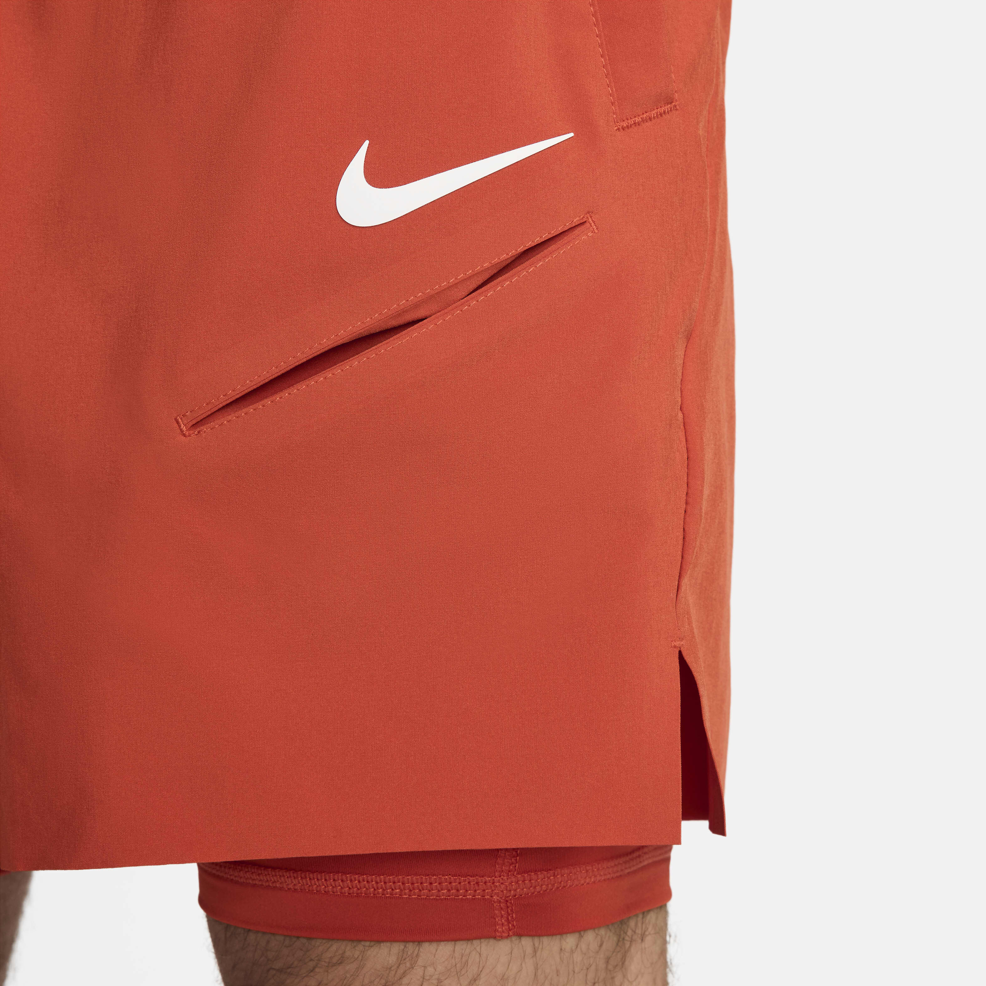 Buy NikeCourt Slam Men's Dri-FIT Tennis Shorts - Rust Factor/Pink