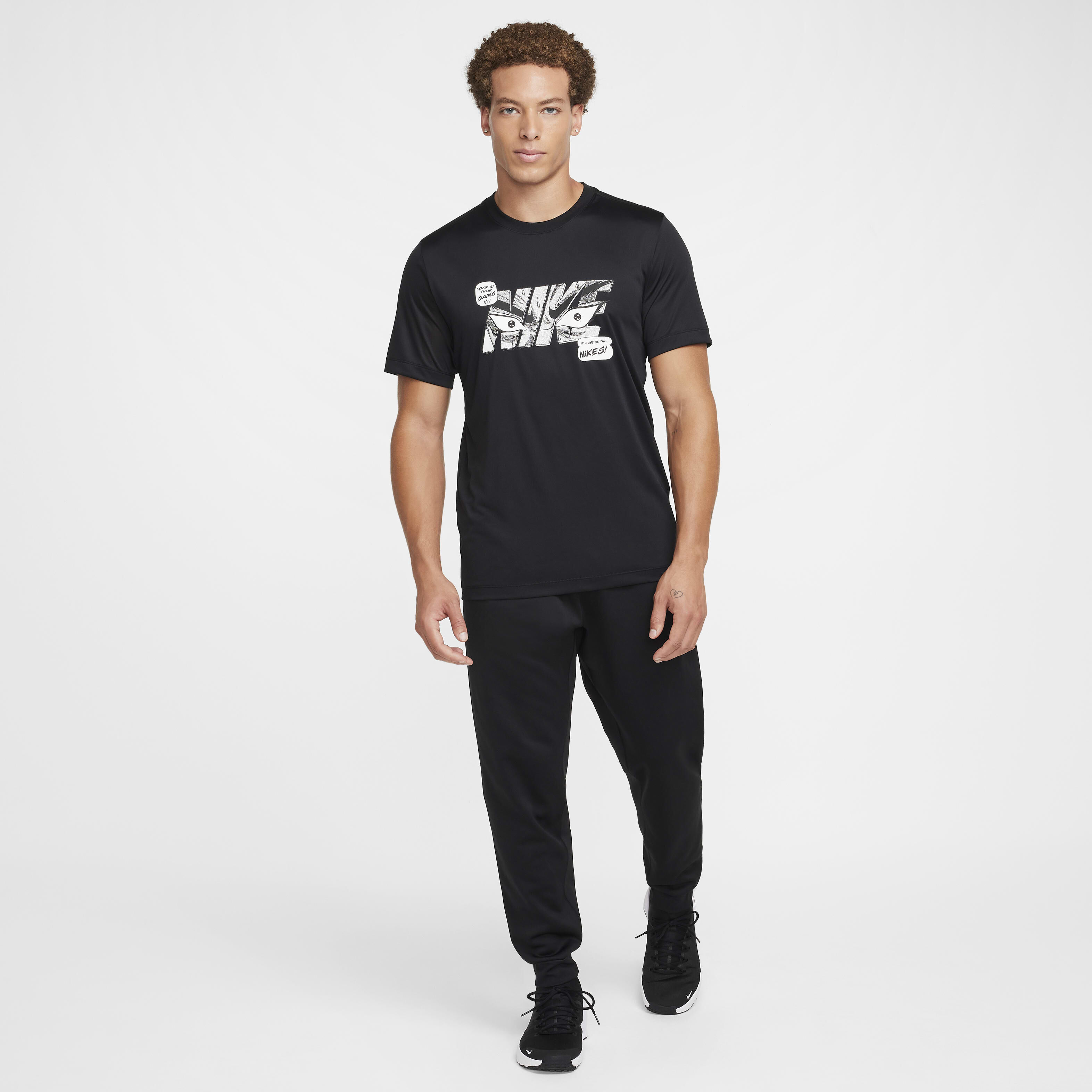Buy Nike Men s Dri FIT Fitness T Shirt Nike Kuwait Official