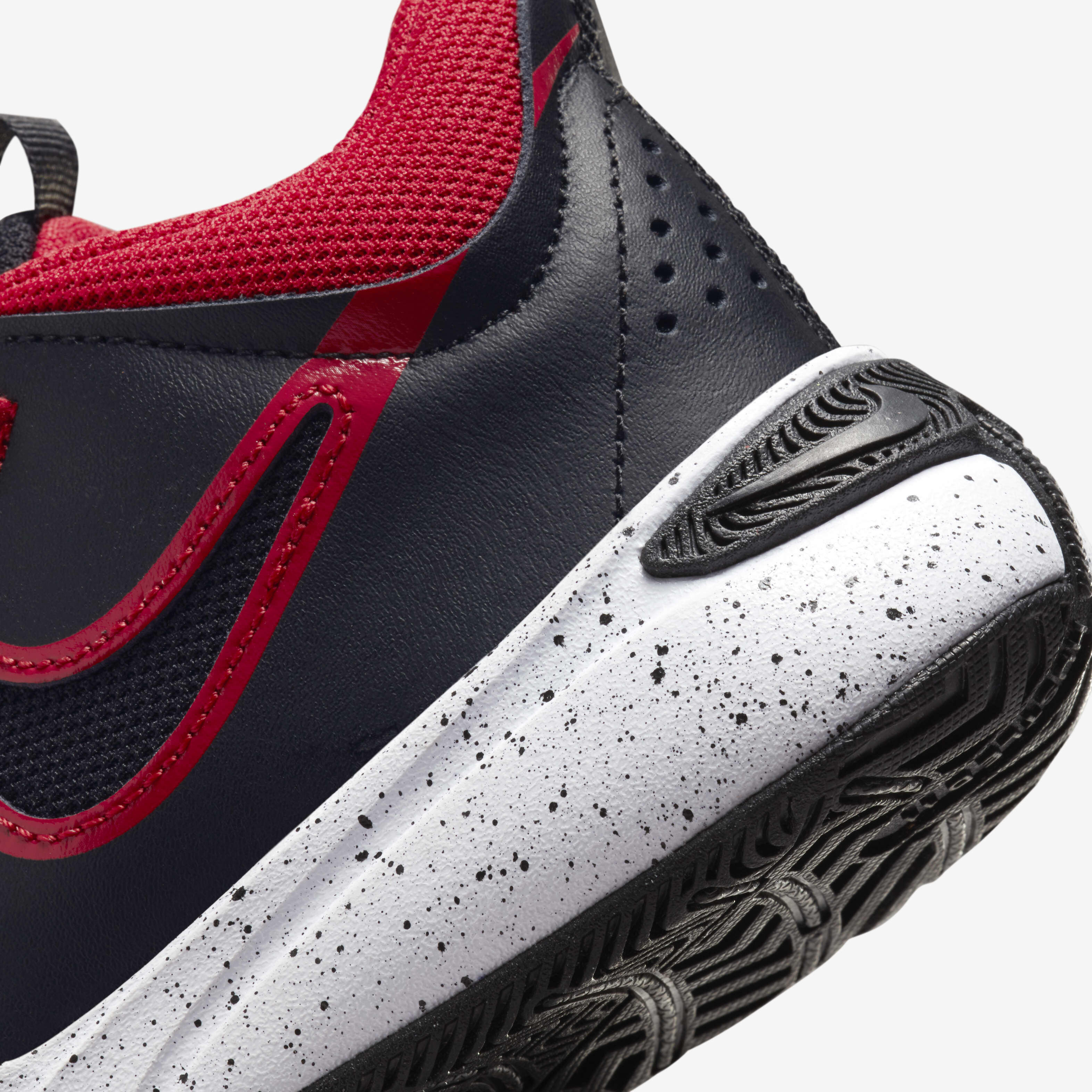 Buy Nike Team Hustle D 11 Younger Kids Shoes Black White University Red Nike Kuwait Official