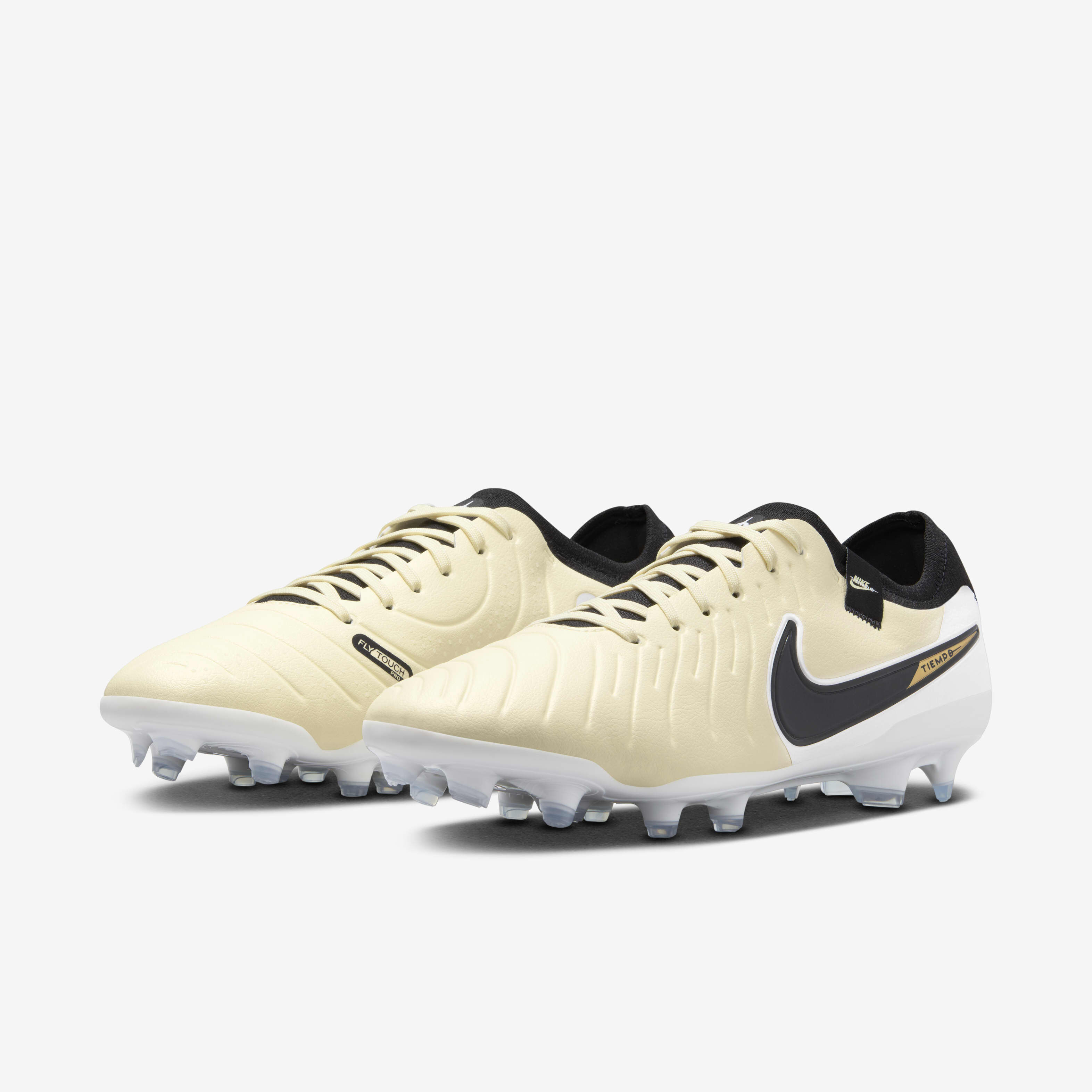 Buy Nike Tiempo Legend 10 Pro Firm Ground Low Top Football Boot Lemonade Metallic Gold Coin Black Nike Kuwait Official