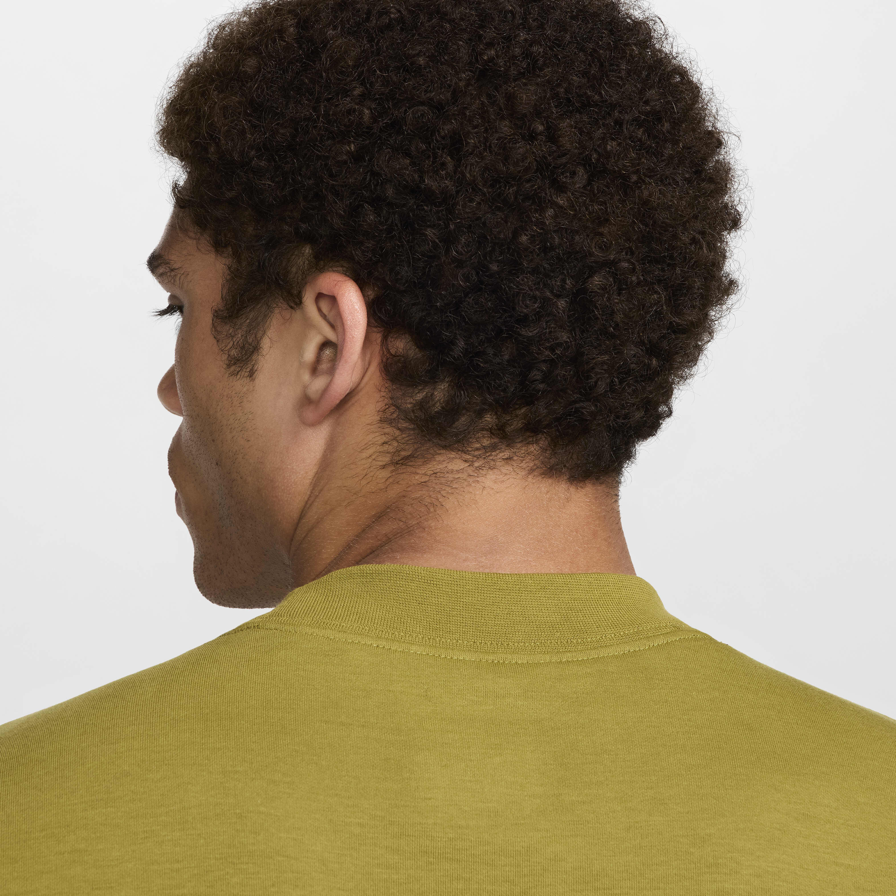 Buy Nike Tech Men's Short-Sleeve Fleece Top - Pacific Moss