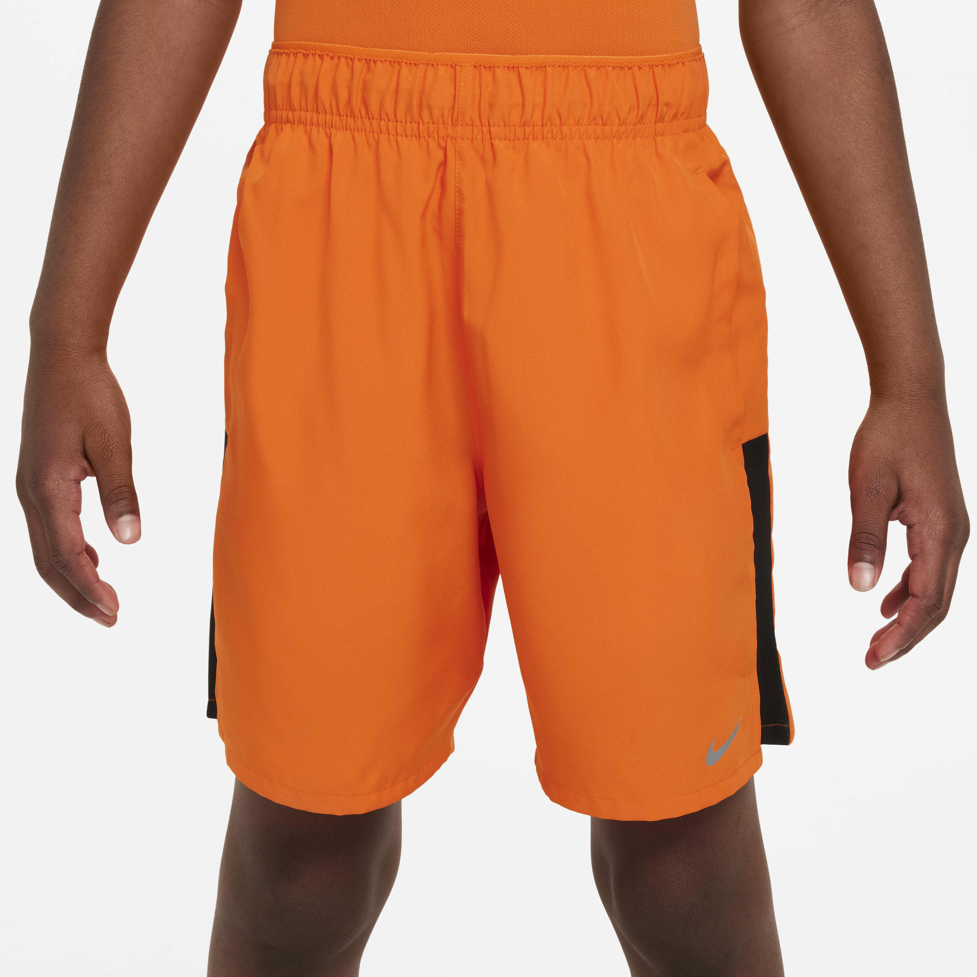 mens nike orange shorts