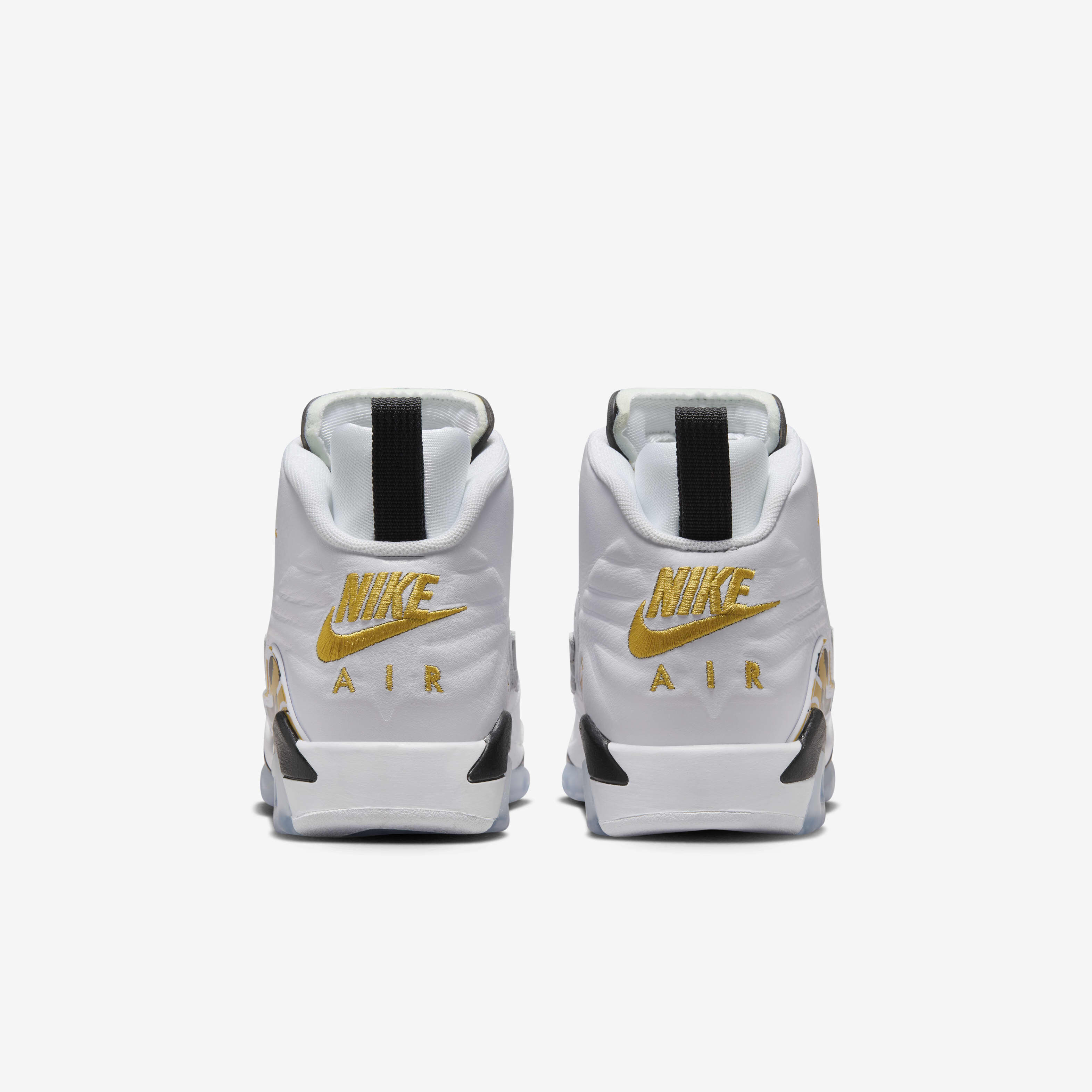 Buy Jumpman MVP Older Kids' Shoes - White/Black/Yellow Ochre