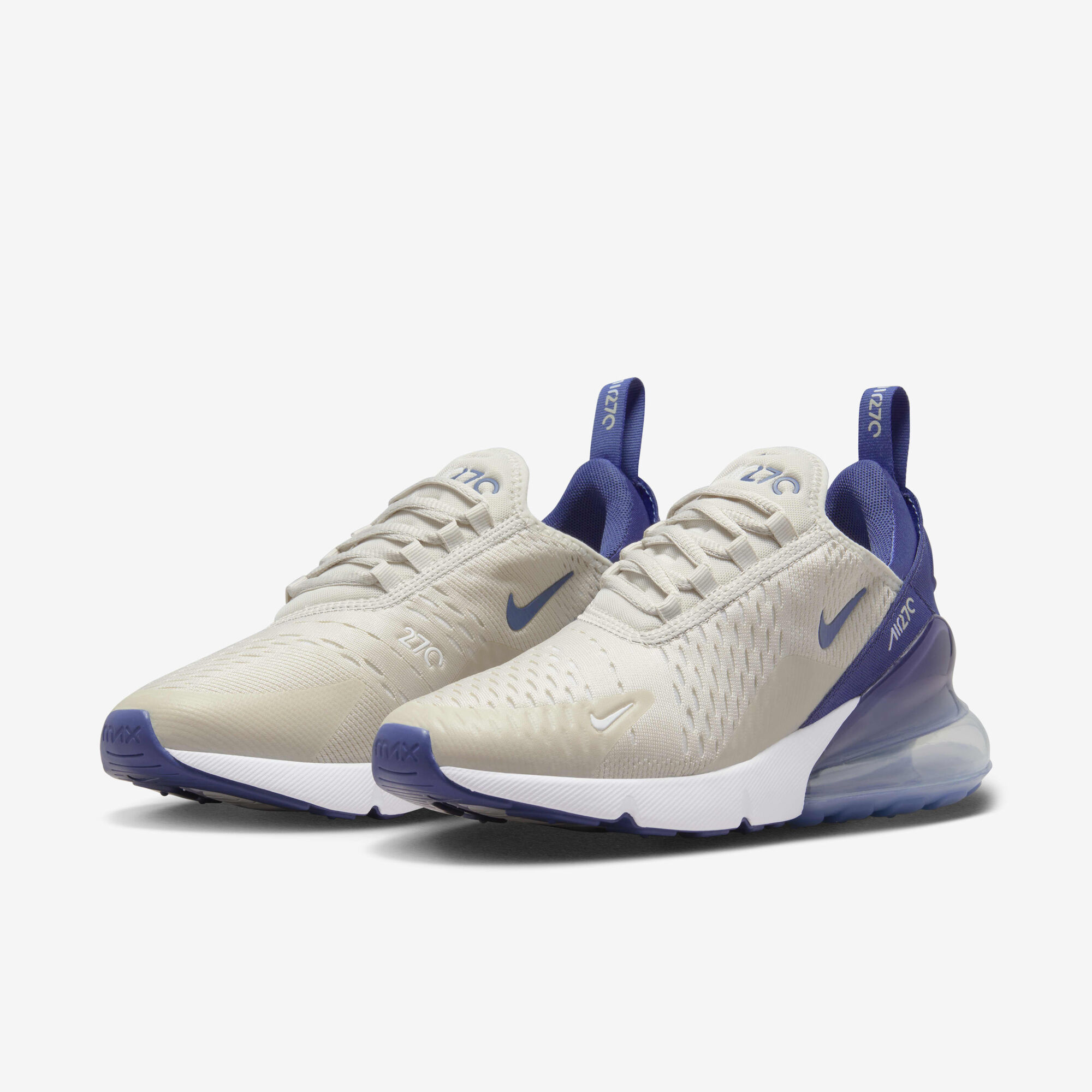 Buy Nike Air Max 270 Women's Shoes Light Bone/White/Metallic