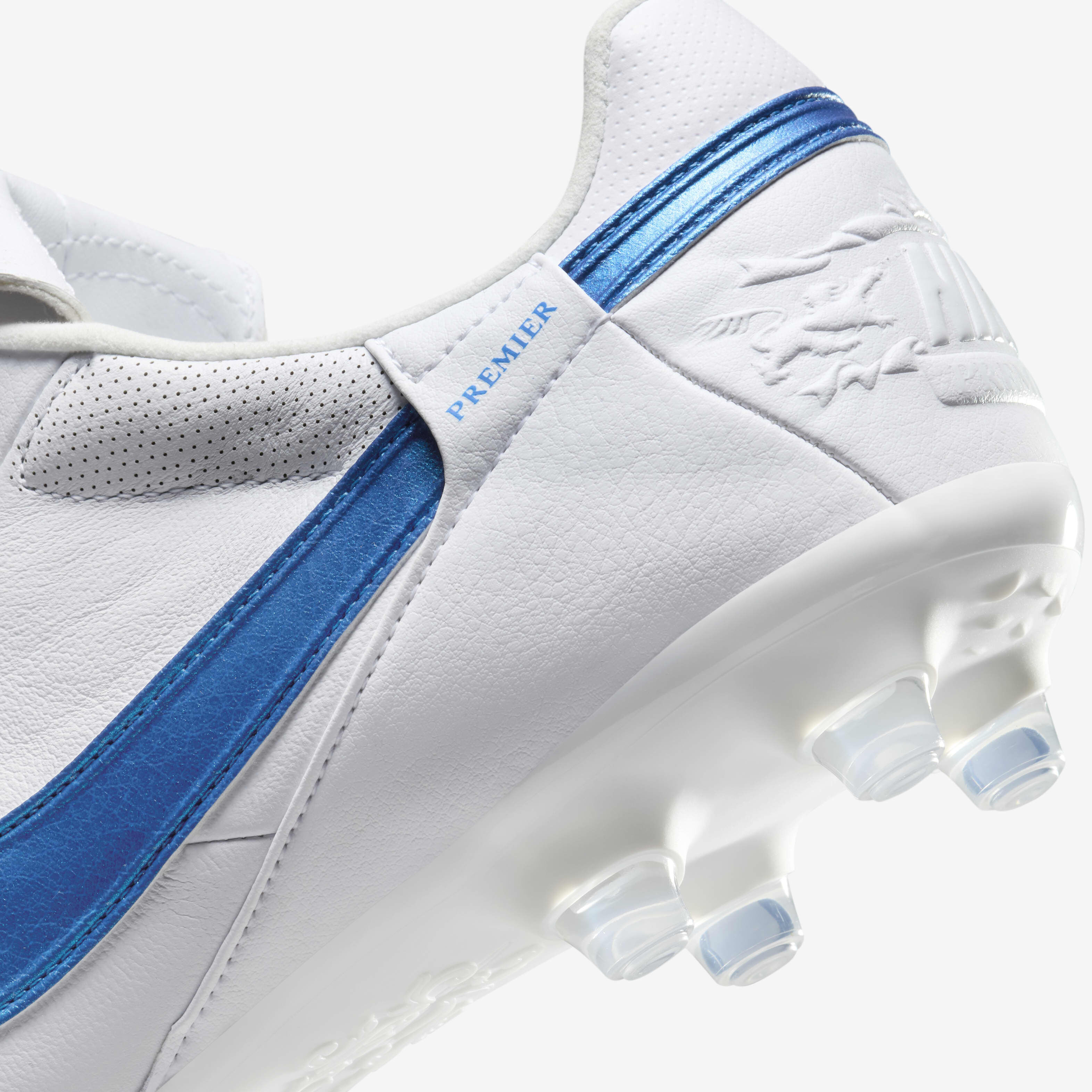 Nike premier white blue on sale