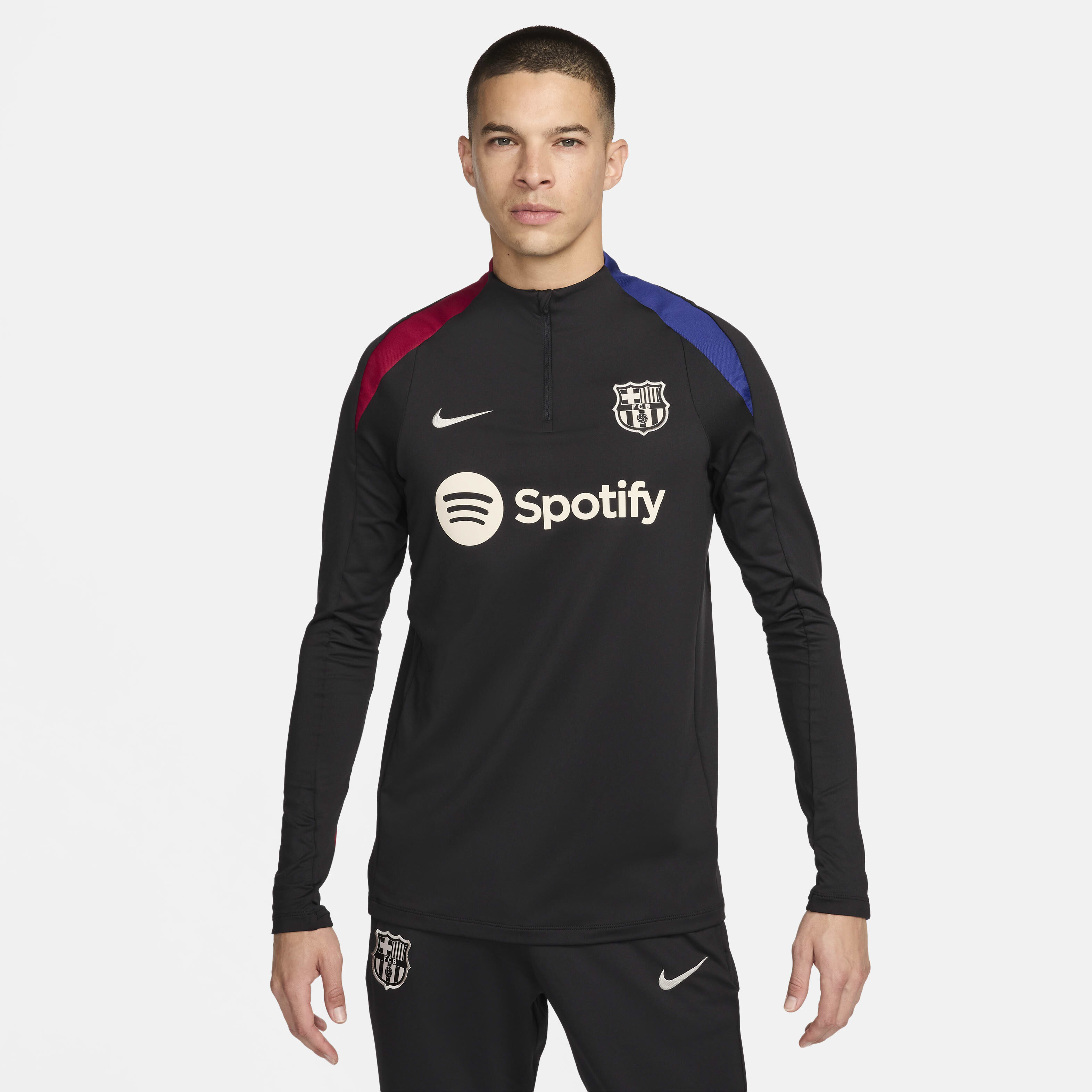 Nike fc barcelona squad drill top discount