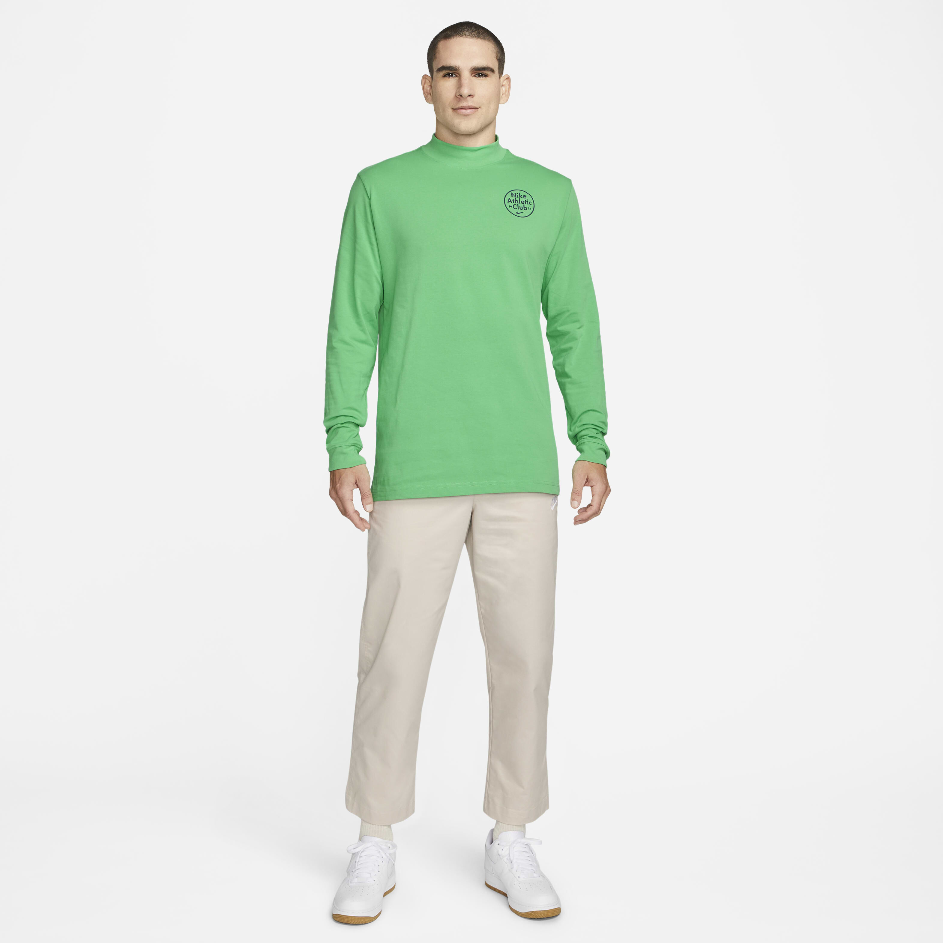 Nike mock tee shop