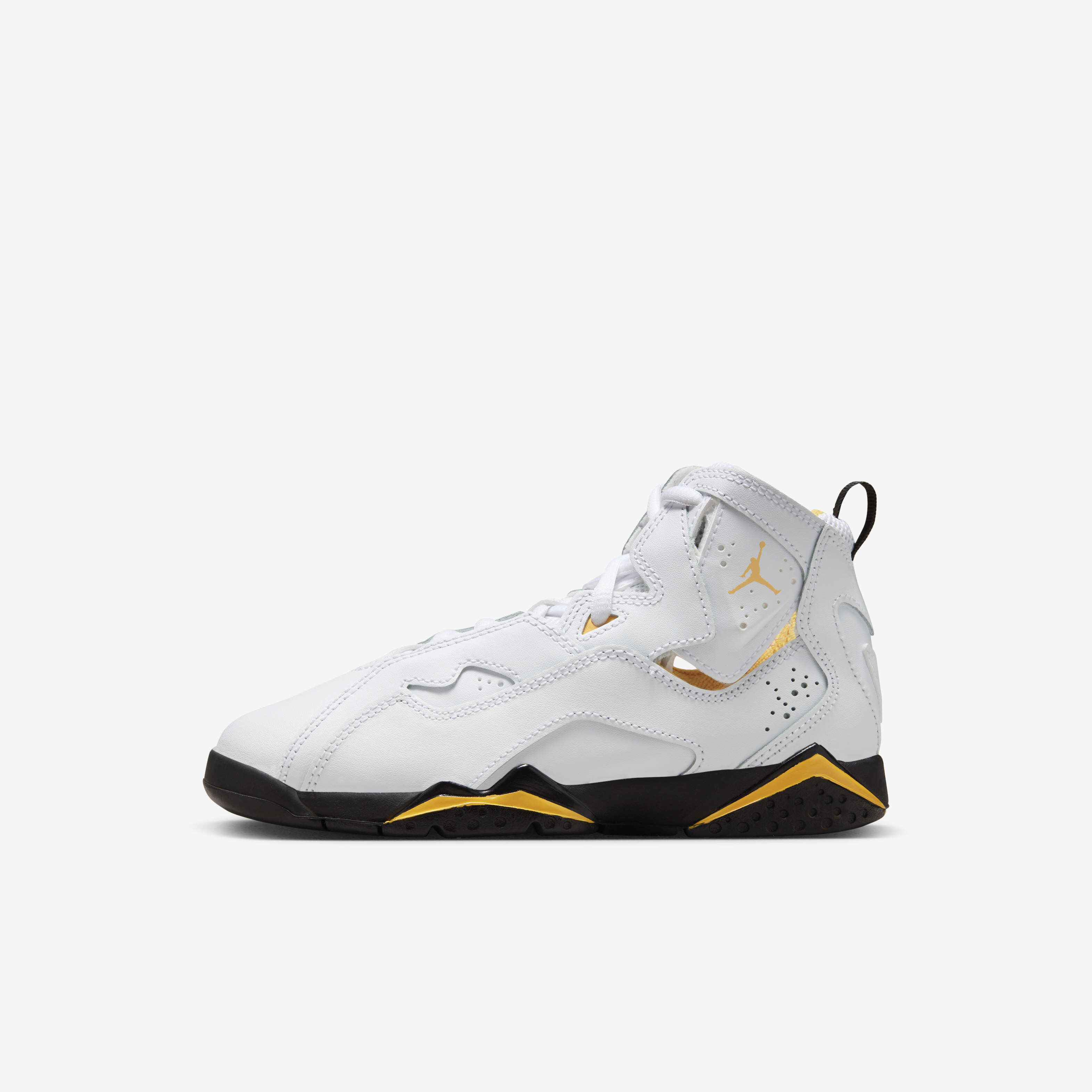 Buy Jordan True Flight Younger Kids Shoes White Yellow Ochre Black Nike Kuwait Official