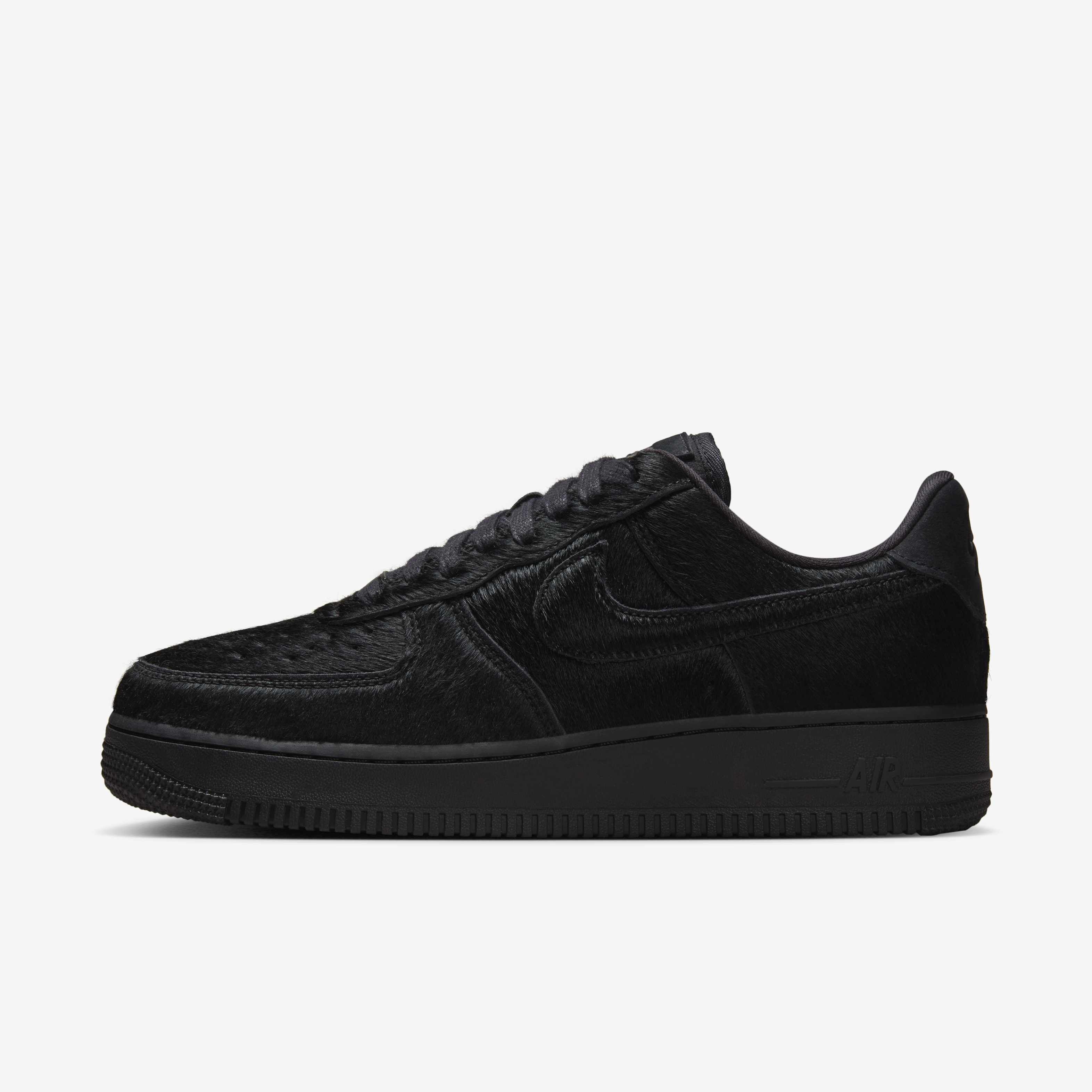 black nike air force 1 women's size 7