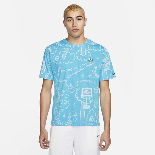 Effective Capacity Analysis over Indoor Off-Body Communication Channels-Nike, Nike Max90, Men's All-over Print Basketball T-Shirt