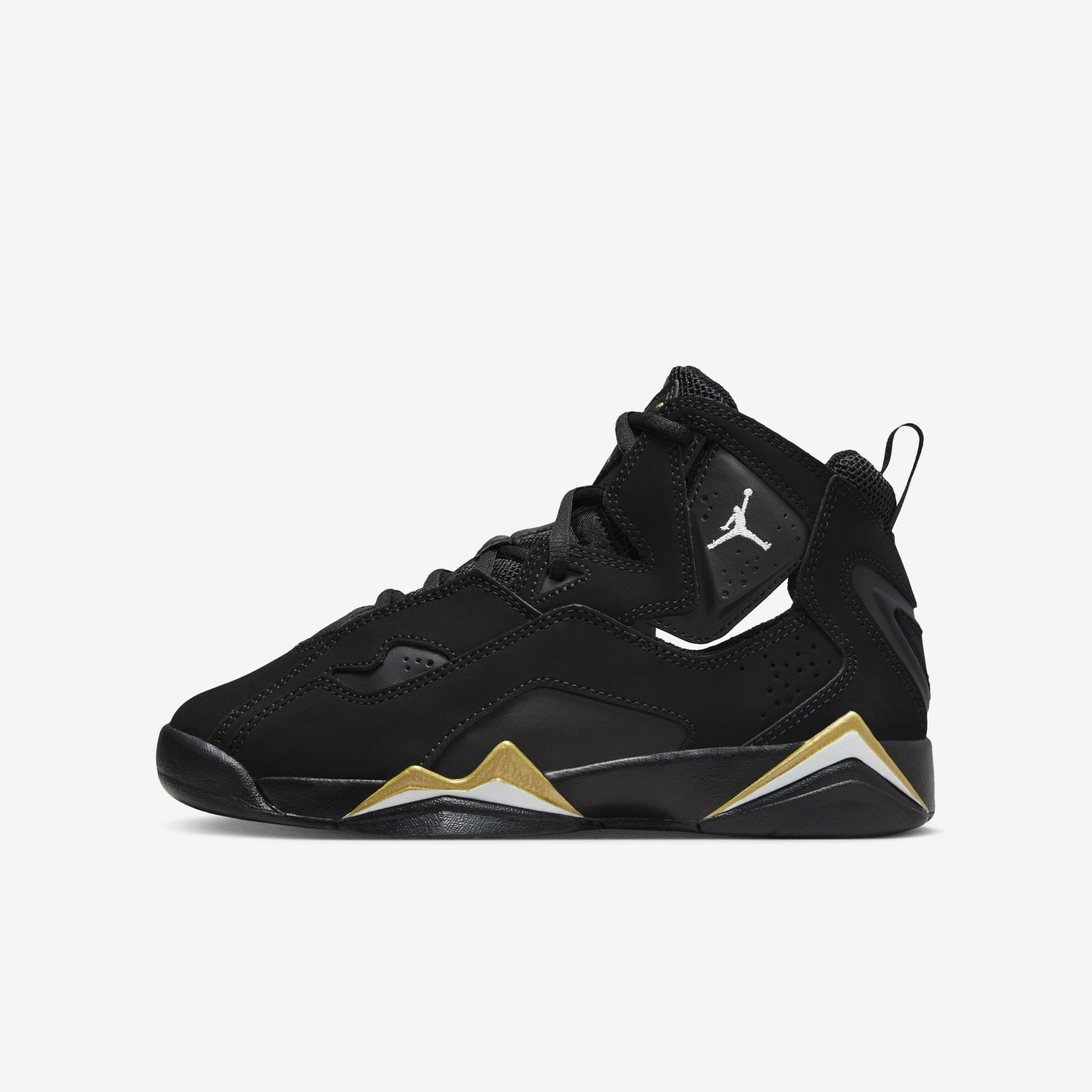 Buy Jordan True Flight Older Kids Shoes Black Metallic Gold White Nike Kuwait Official