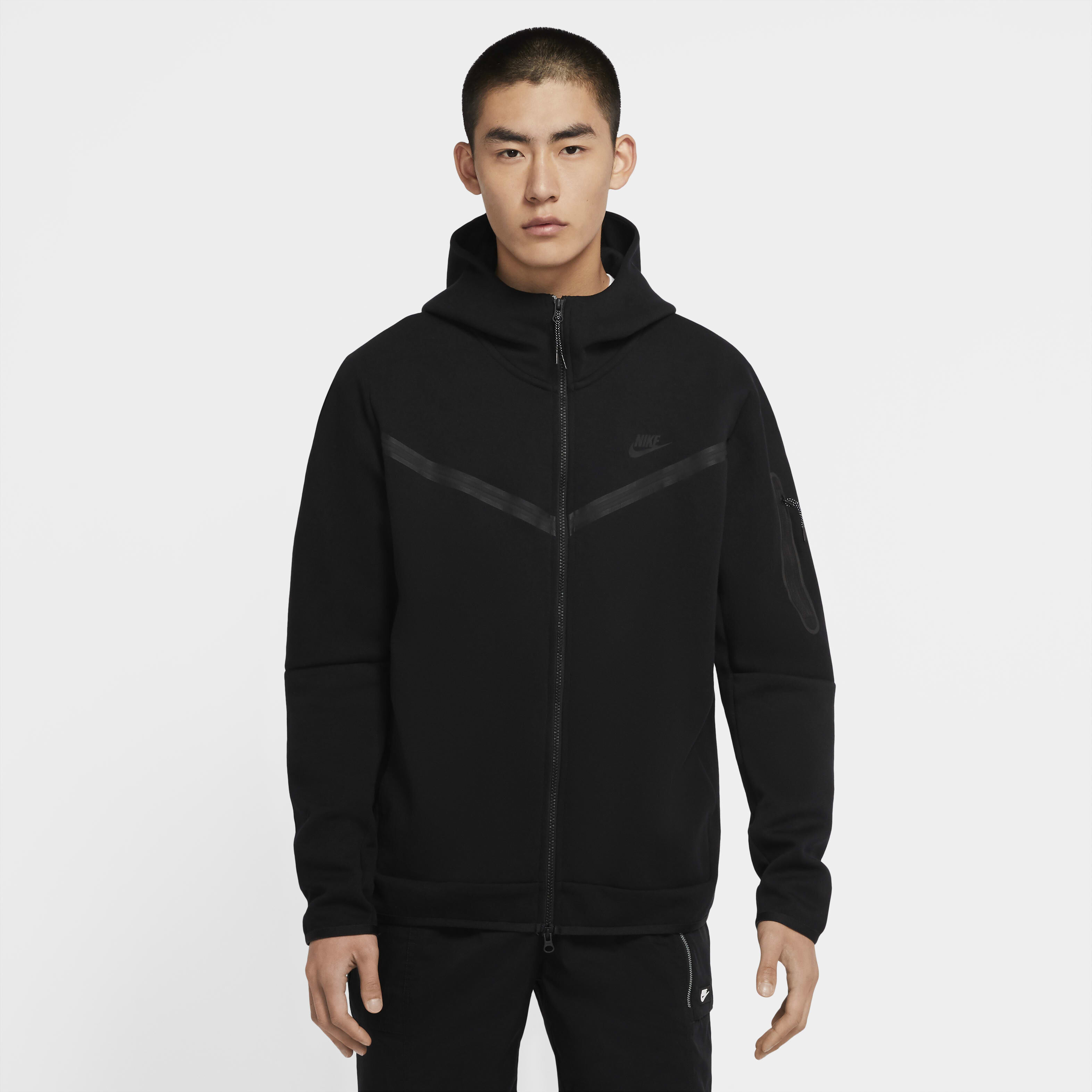 Buy Nike Sportswear Tech Fleece Men's Full-Zip Hoodie Black