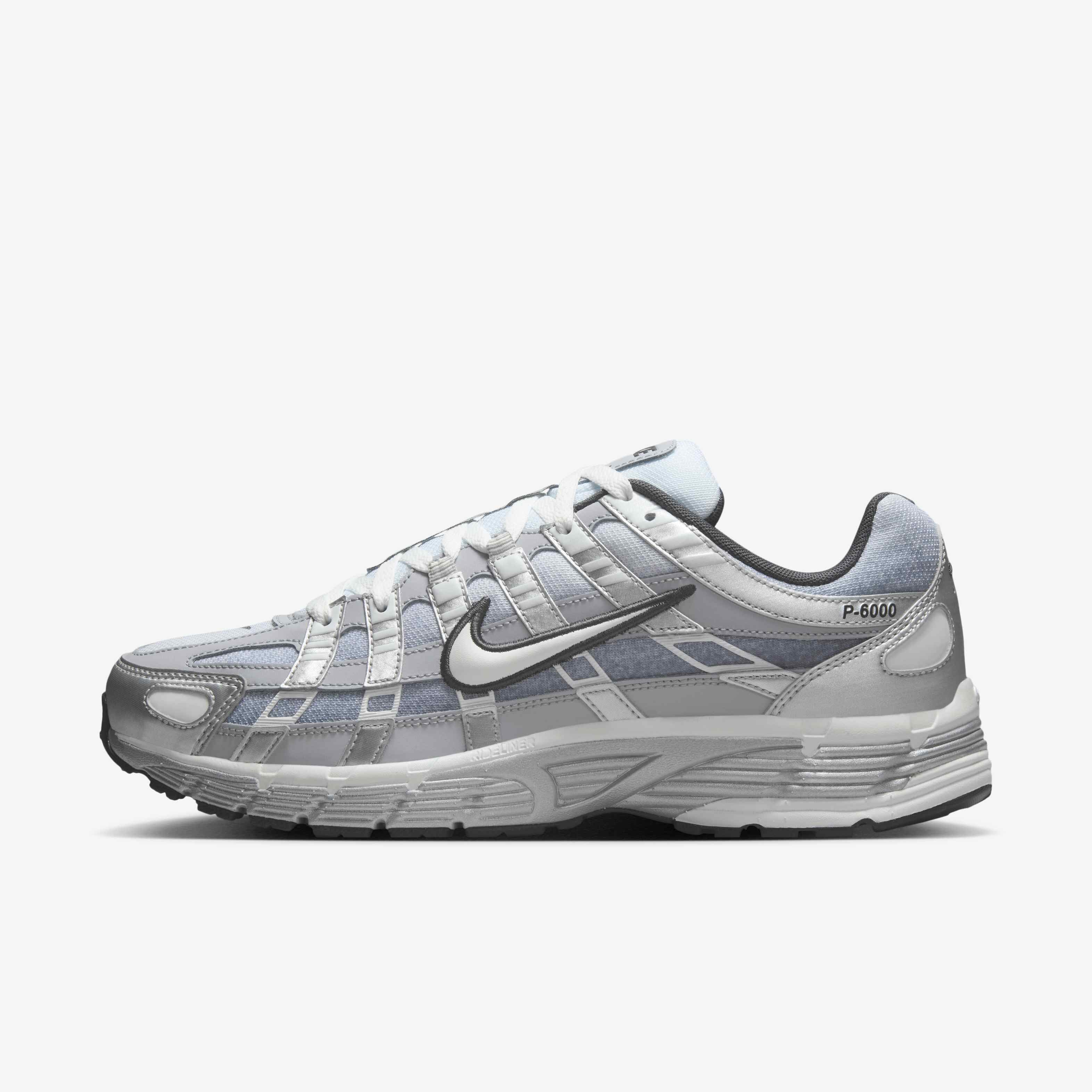 Buy Nike P-6000 Fade Men's Shoes Metallic Silver/Wolf Grey