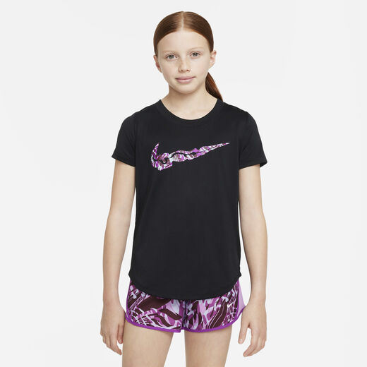 Nike Kids - T-Shirts & Tops-Nike, Nike Dri-FIT, Older Kids' (Girls') Training T-Shirt