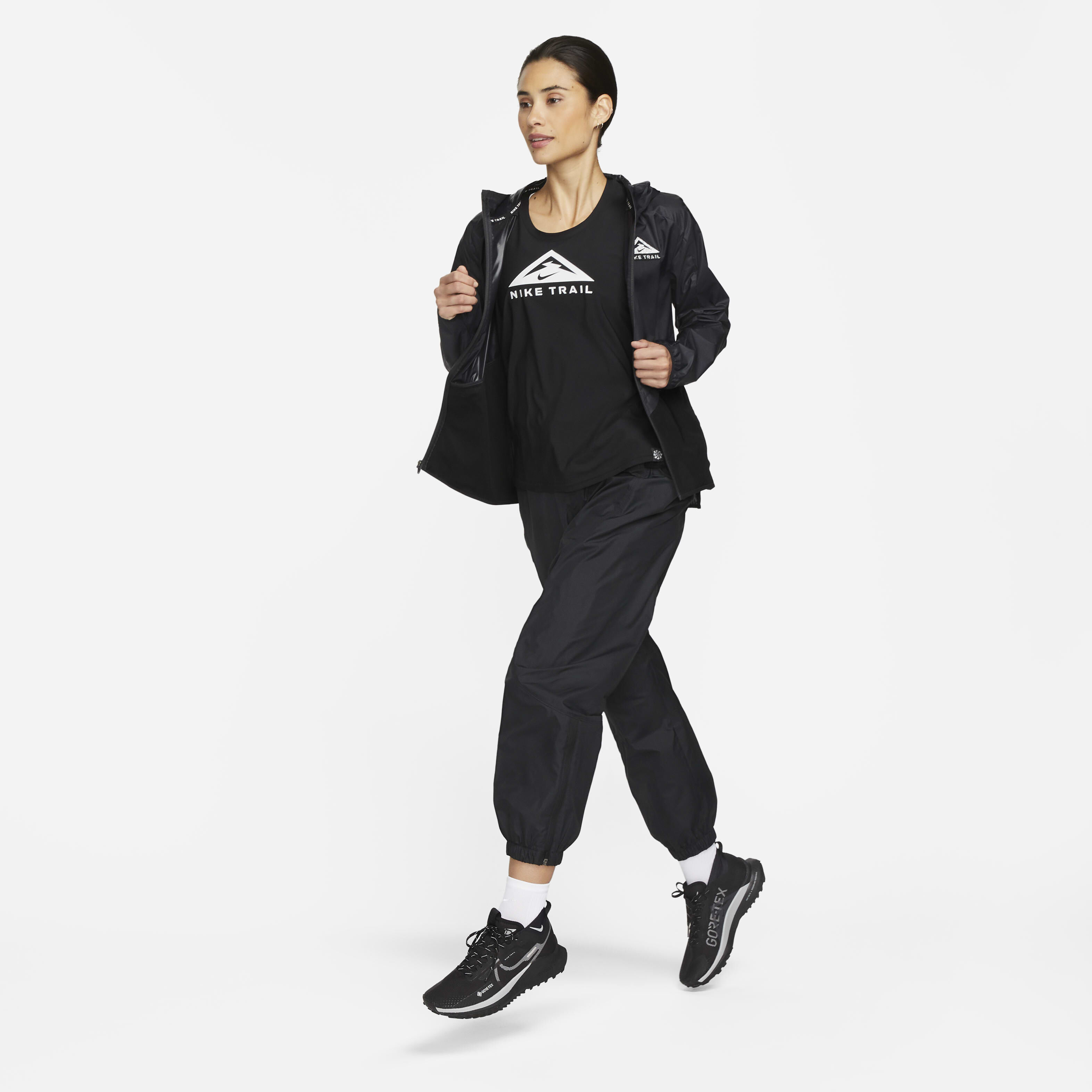 Buy Nike Trail Repel Women s Trail Running Trousers Black Black Dark Smoke Grey Nike Kuwait Official