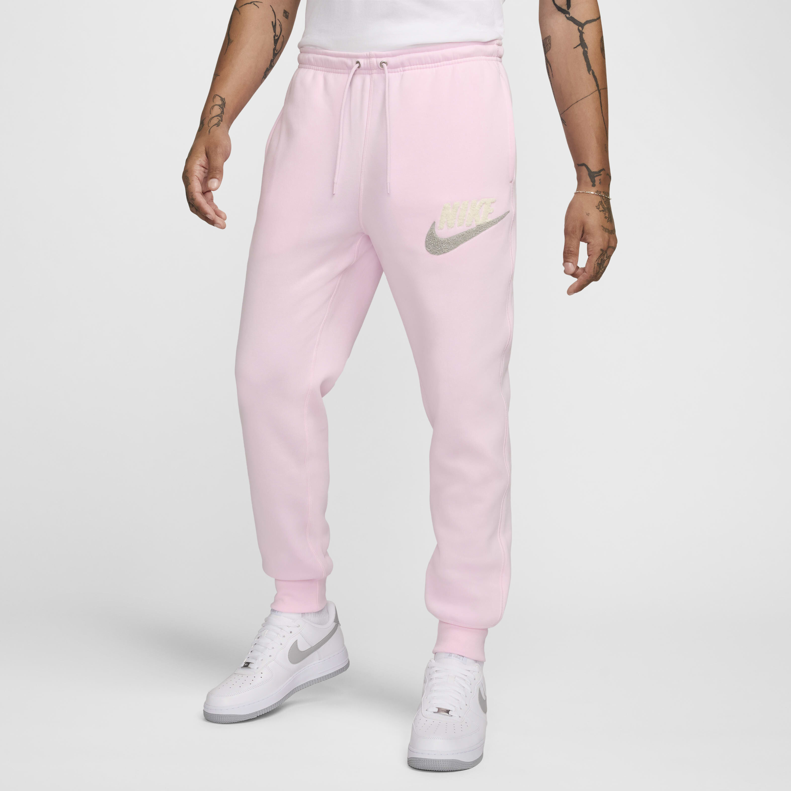 Pink nike joggers mens outlet