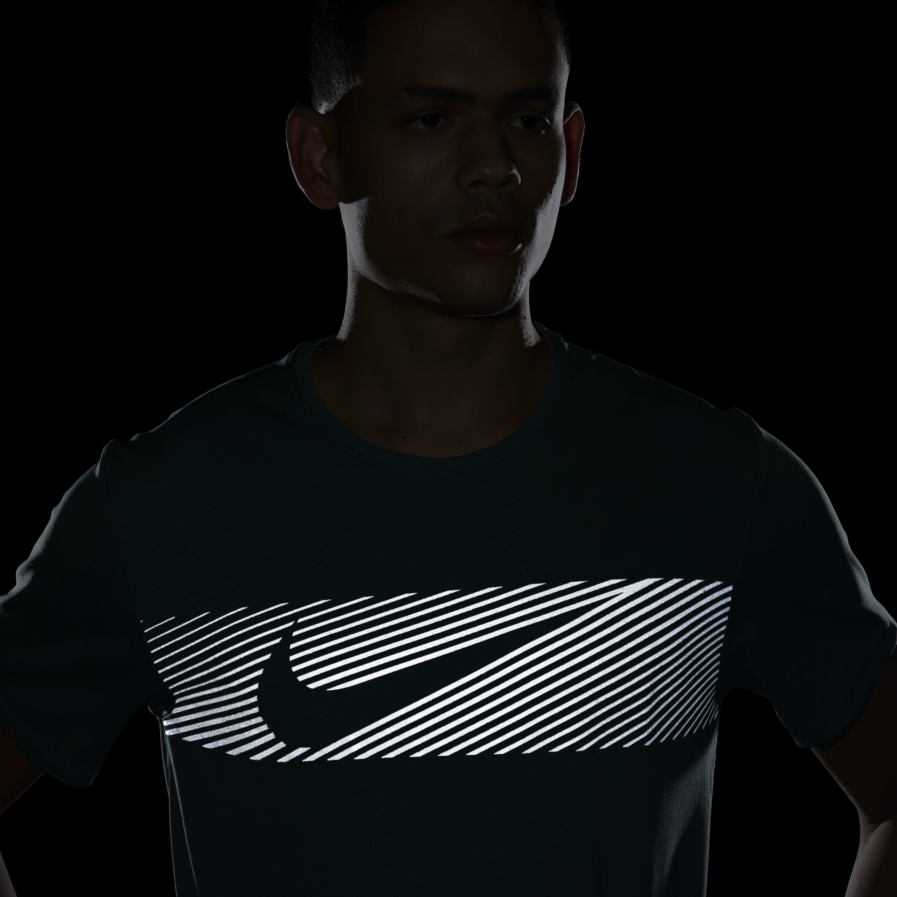 ■Nike■ Mylar Flash Dry Fit UV Short Sleeve Running Top M S Buy Nike Miler Flash Men's Dri-FIT UV Short-Sleeve Running