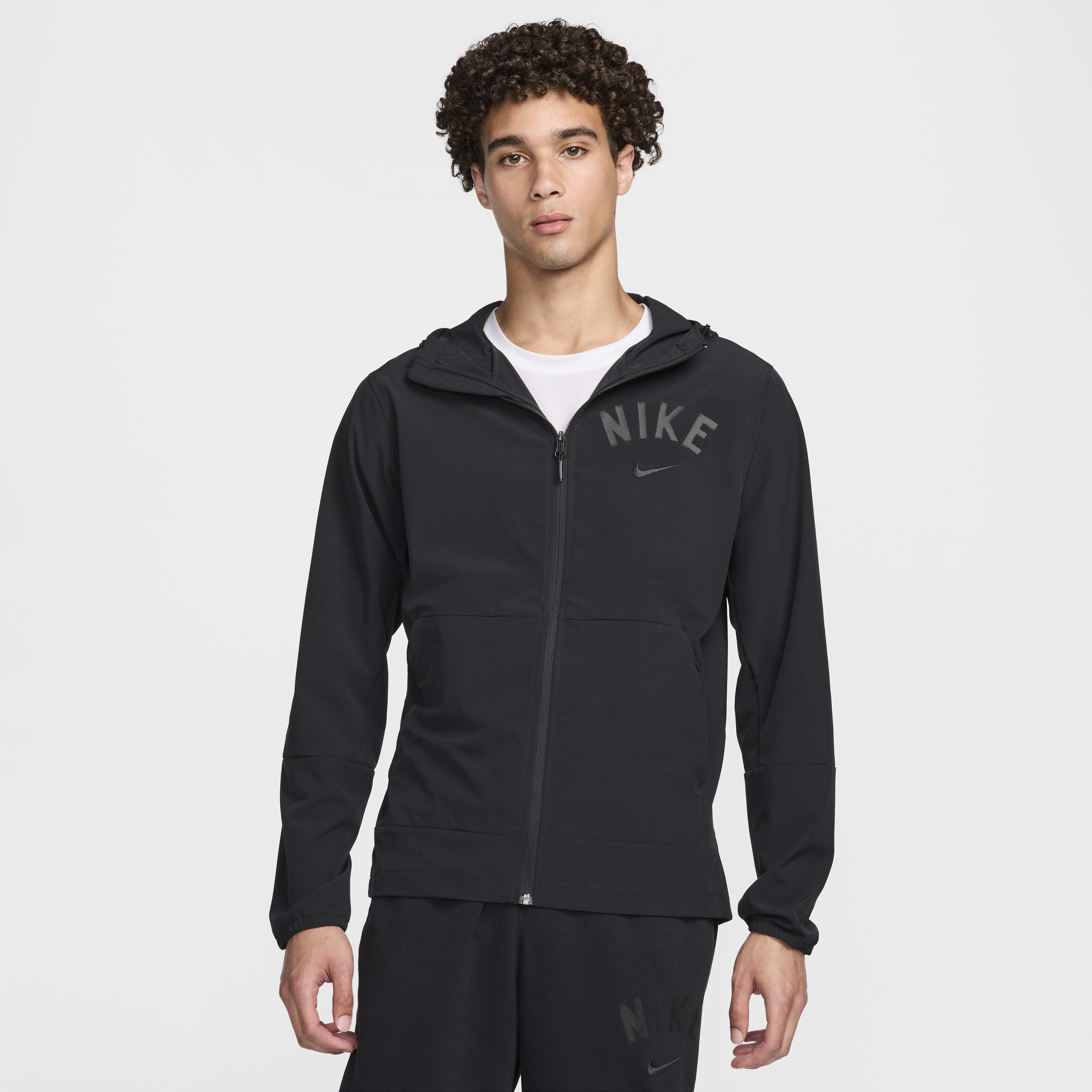 Buy Nike Unlimited Swoosh Men s Repel Versatile Jacket Black Anthracite Nike Kuwait Official