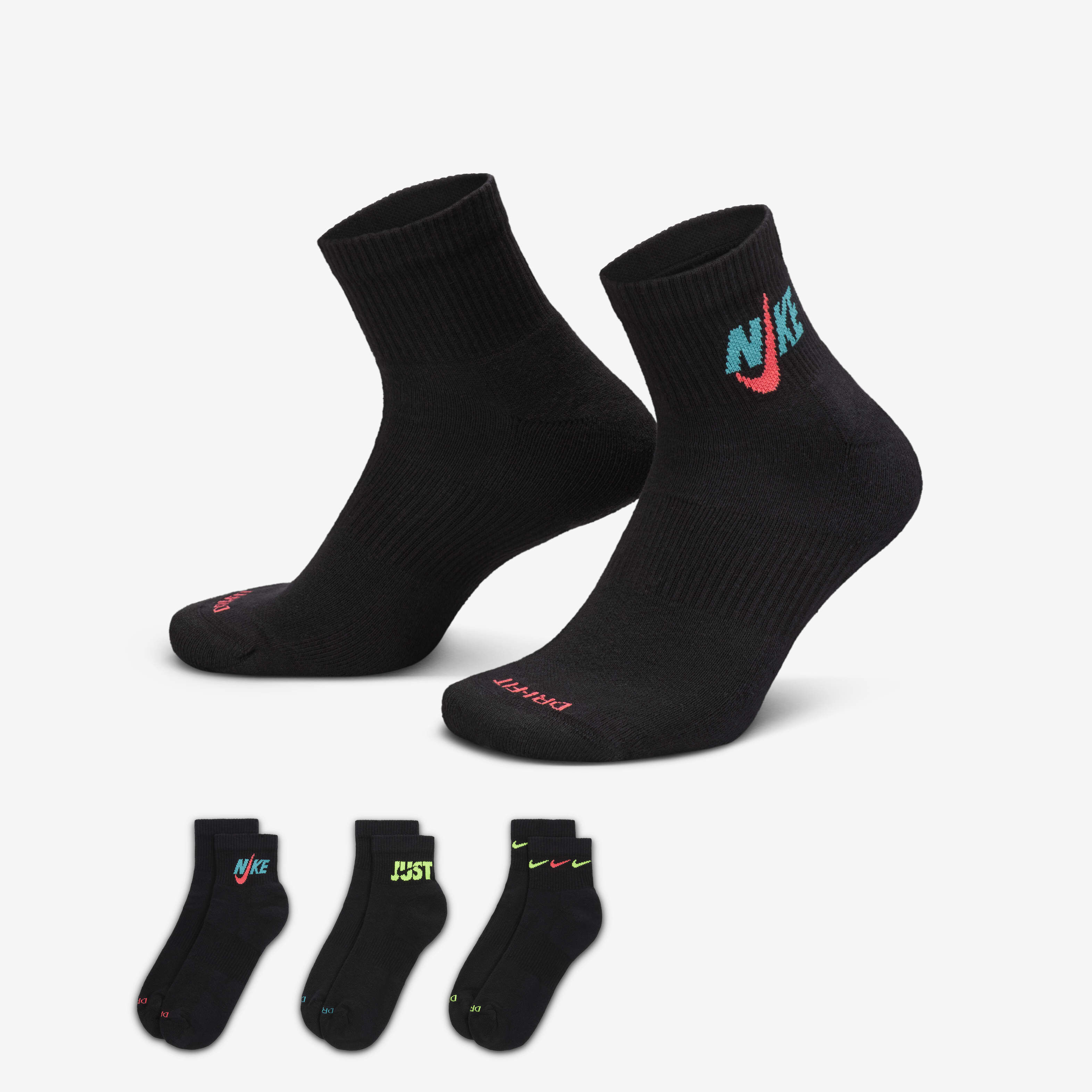 Nike grey ankle socks 2025