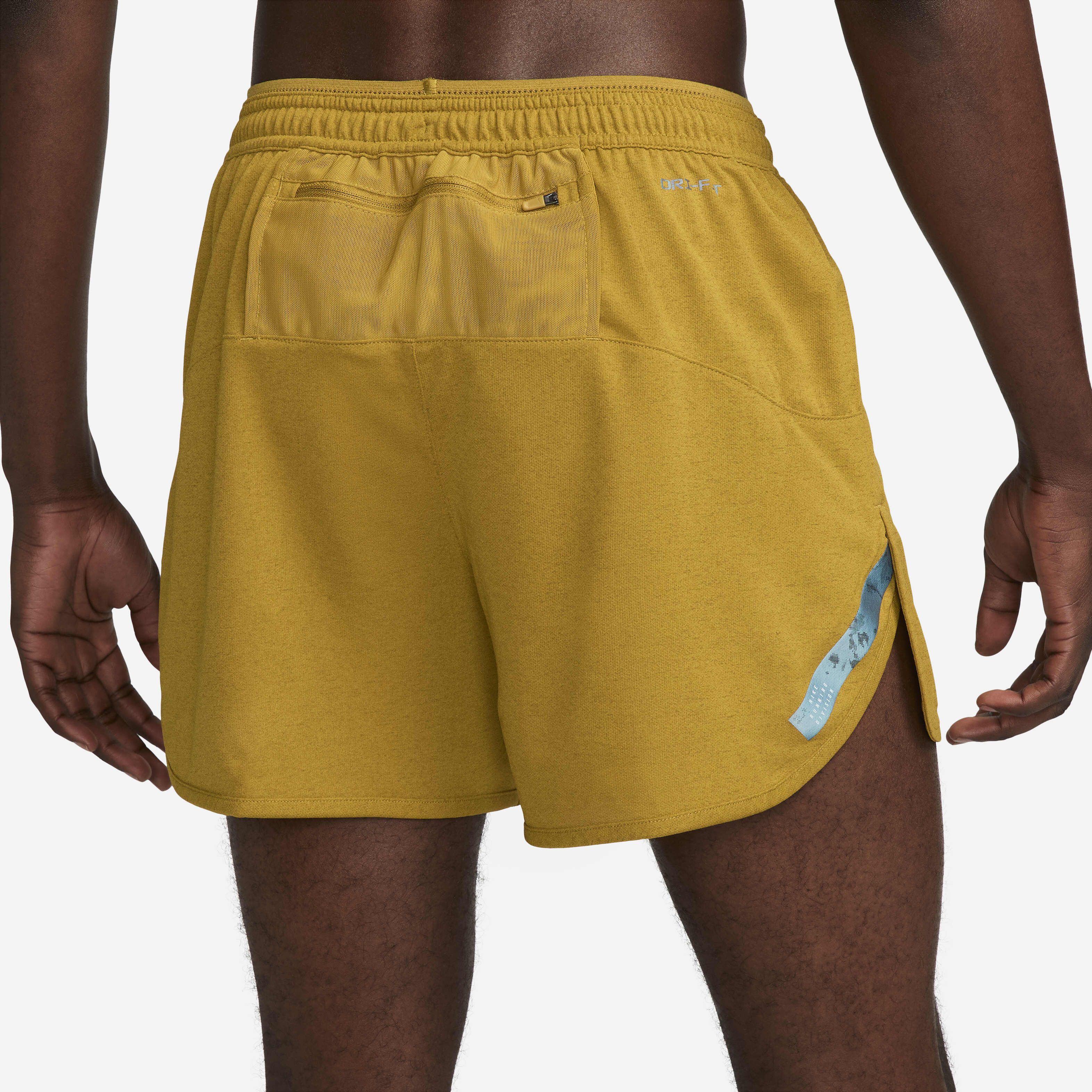 Nike running shorts yellow top
